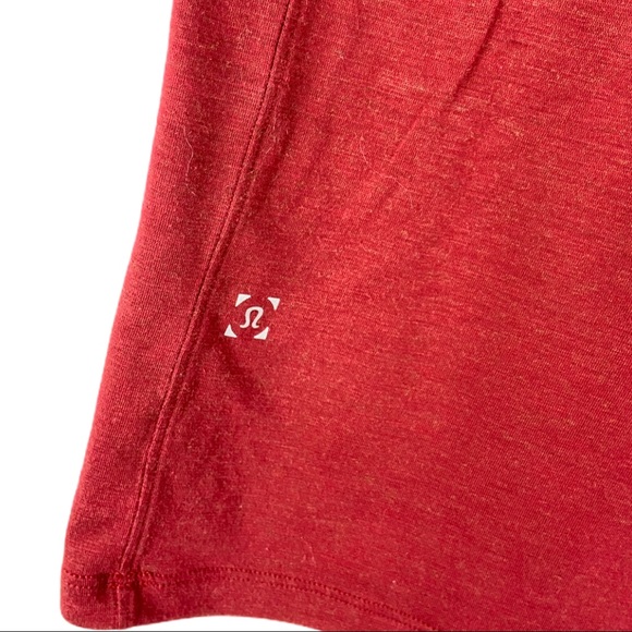 LULULEMON - Men’s Athletic Red Sleeveless Tank Top - Picture 5 of 6